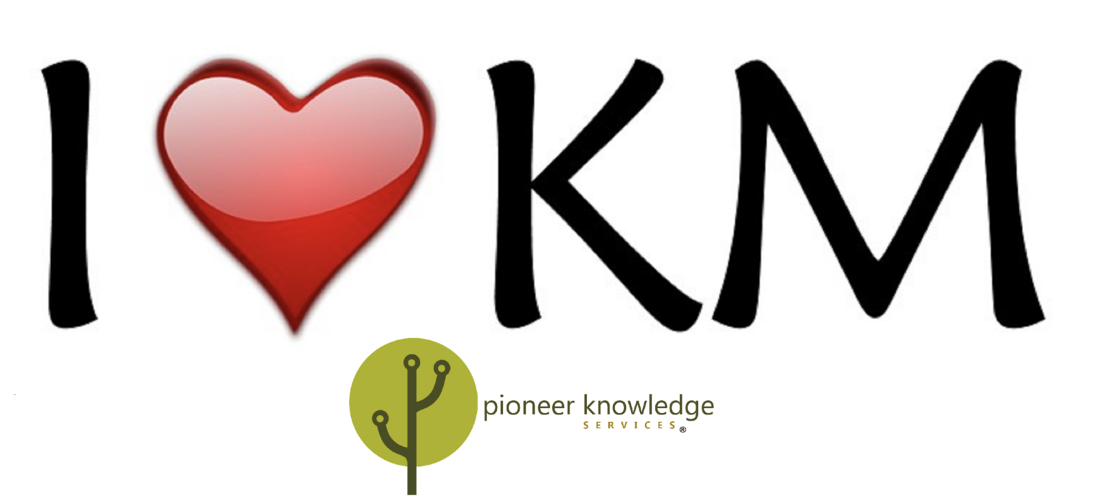 I love KM image logo